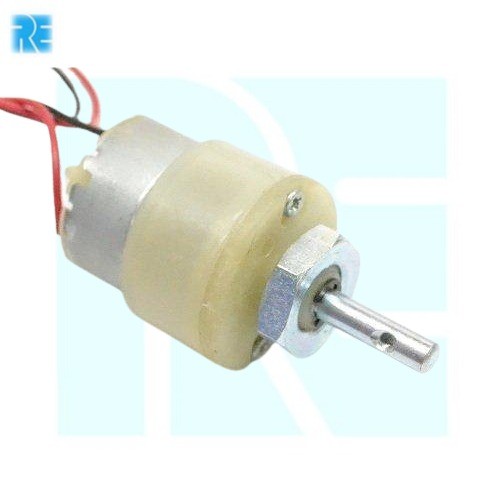 10 RPM 12v DC Center Shaft Gear Motor image 1