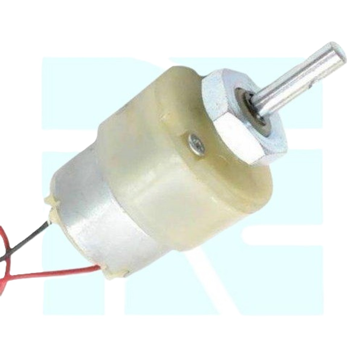 15 RPM 12V DC Center Shaft Gear Motor High Torque Geared Motor (DC Gear Motor) image 1