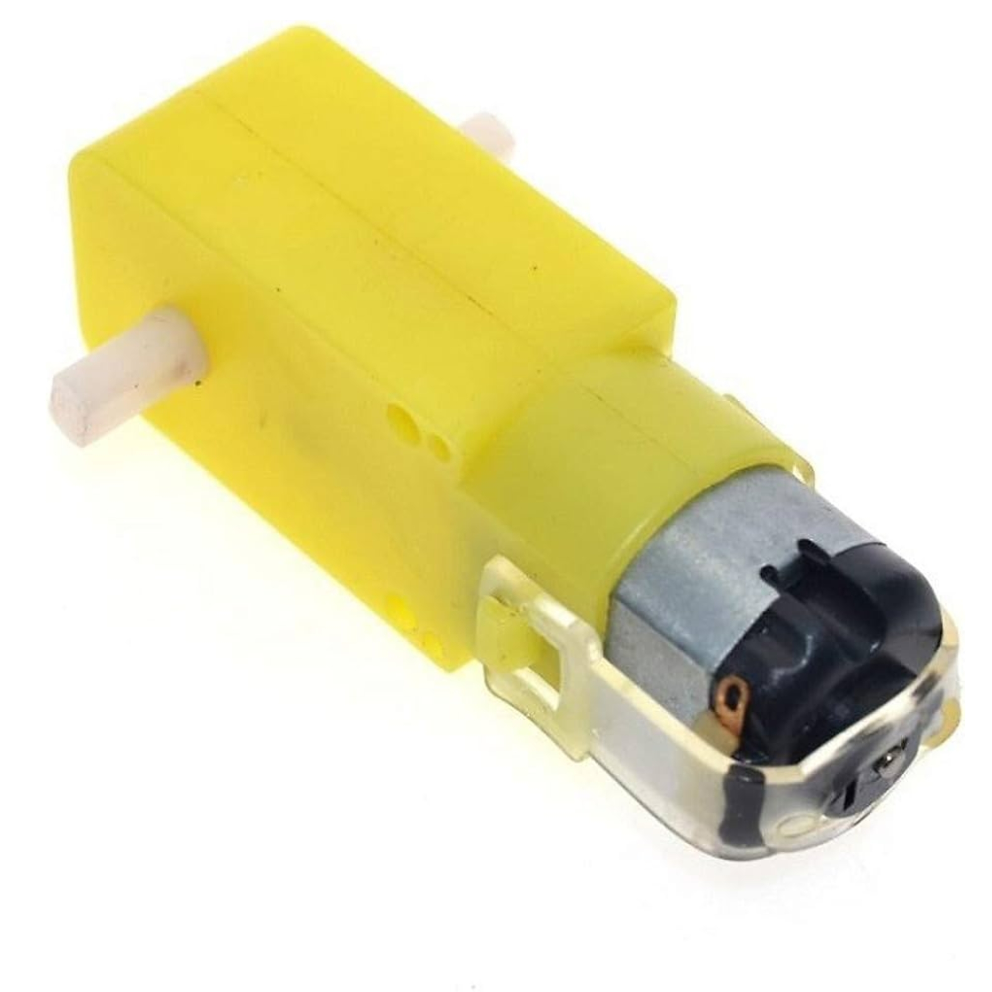 150RPM Dual Shaft Straight BO Motor DC Geared Motor (TT Motor for Robotics) image 1