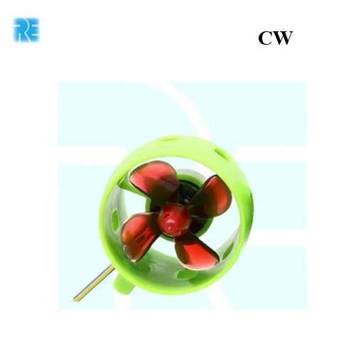DC 12V-24V 20A Underwater Jet Boat 4 Blade CW Thruster Motor For DIY Boat Submarine image 1