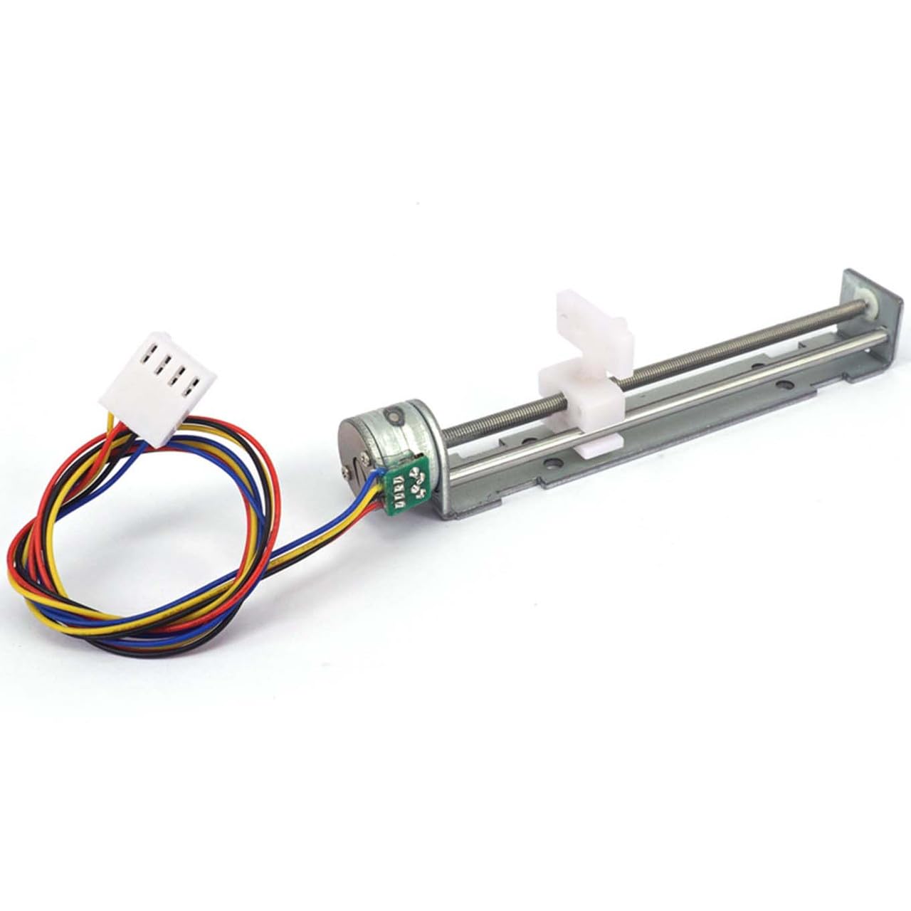SM15-80L 2-Phase 4-Wire Linear Stepper Motor with Lead Screw (Precision Linear Actuator Motor) image 1