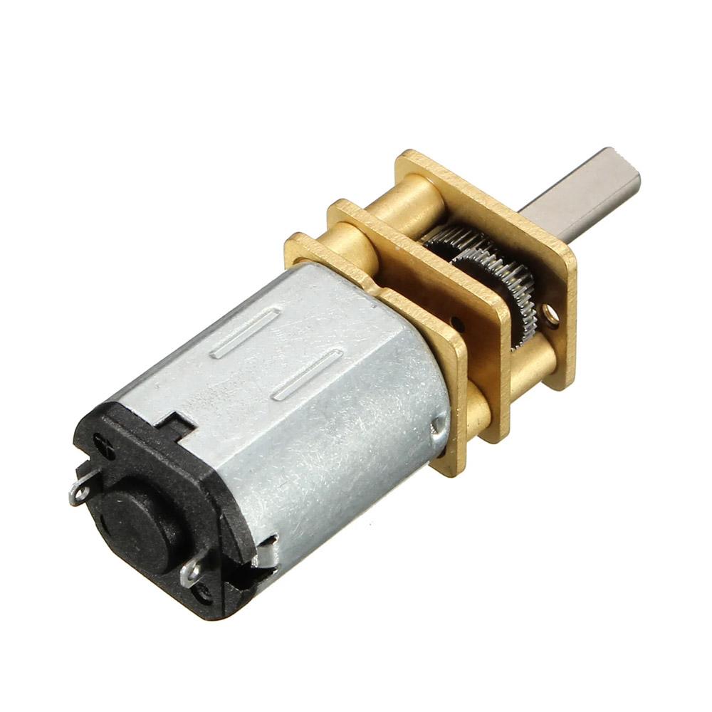N20 12V 300RPM Micro Metal Gearbox DC Motor (Mini Geared DC Motor) image 3