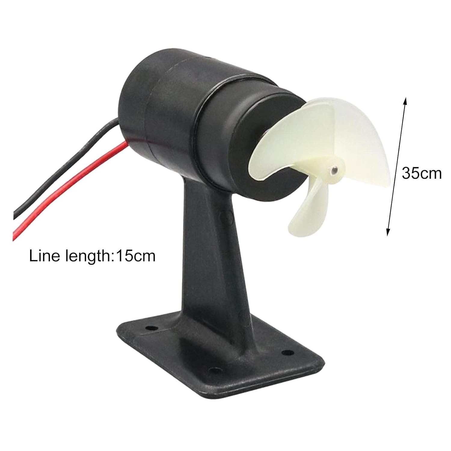 RC Boat Underwater Thruster Motor Engine Propeller Set of 2 CW & CCW (Waterproof Marine Propulsion Motor) image 2