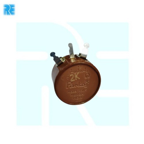 2K Ohm 1 Watt Single Turn Wire Wound Potentiometer R.W-1 - 19mm Shaft image 1