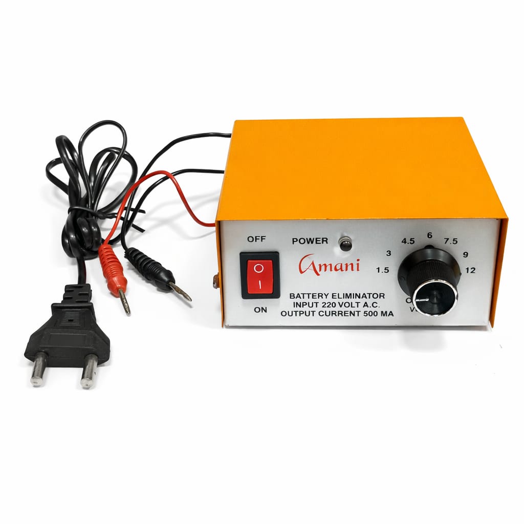 Battery Eliminator 1.5-12V -500MA image 1