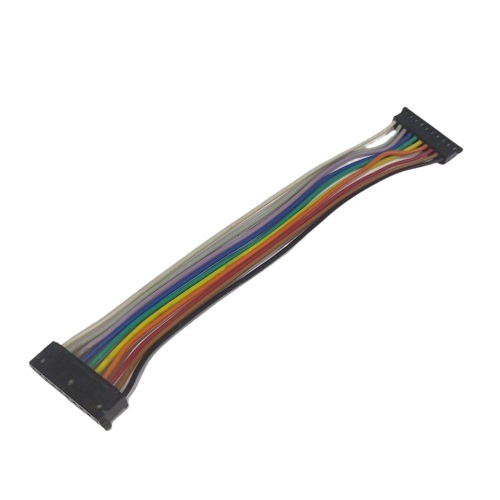 10 Pin Black Relimate Female To Female 252 2.54mm 140mm Length (IDC Jumper Cable Connector Wire for PCB and Electronic Applications) image 2