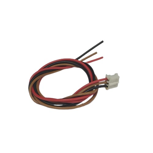 3 Pin White Relimate Female 201 One Side Open 2mm 300mm Length (Connector Wire Cable for PCB and Electronic Applications) image 2