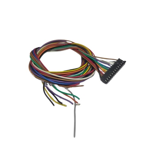 12 Pin Black Relimate Female 252 One Side Open 2.54mm 600mm Length (Connector Wire Cable for PCB and Electronic Applications) image 1
