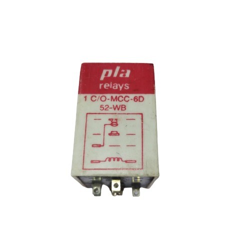 SPDT Contact Relay MCC 1C 6VDC 12A Electromagnetic Power Relay image 1
