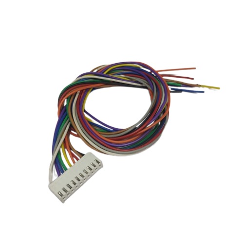 10 Pin White Relimate Female 2511 One Side Open 2.54mm 500mm Length (Connector Wire Cable for PCB and Electronic Applications) image 2