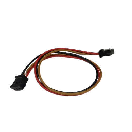 3 Pin Black Relimate Female To Female 252 2.54mm 190mm Length (Jumper Wire Connector Cable for PCB and Electronic Projects) image 2