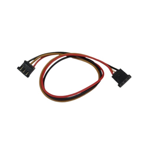 3 Pin Black Relimate Female To Female 252 2.54mm 190mm Length (Jumper Wire Connector Cable for PCB and Electronic Projects) image 1