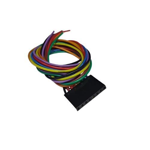 8 Pin 257 2.54mm Female Housing with 280mm Wire (Connector Cable Assembly for PCB and Electronic Applications) image 2