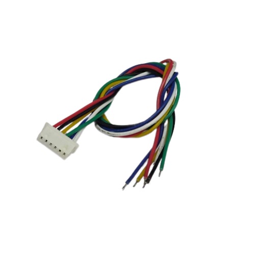 6 Pin White Relimate Straight Male Connector 1.25mm Pitch (PCB Header Connector for Wire to Board Applications) image 2