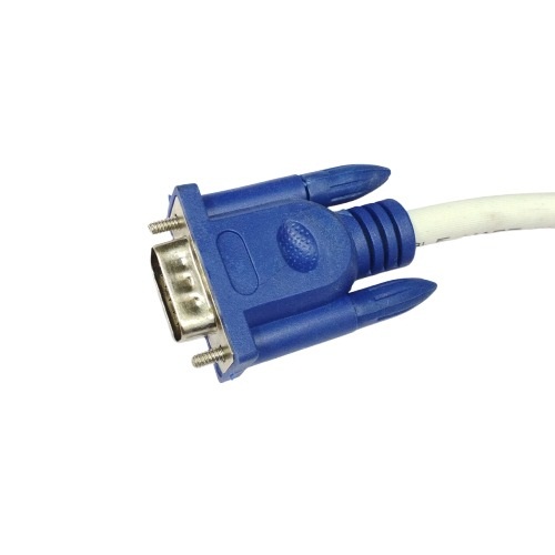 VGA Cable Male to Male HD15 Pin – 1.5 Meter (5 Feet) White image 2