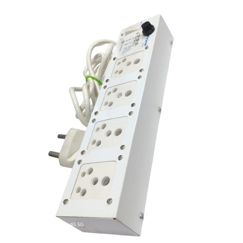5/15A Spike Guard with 4 Sockets – White image 2