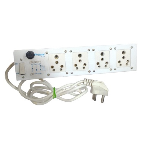 5/15A Spike Guard with 4 Sockets – White image 1