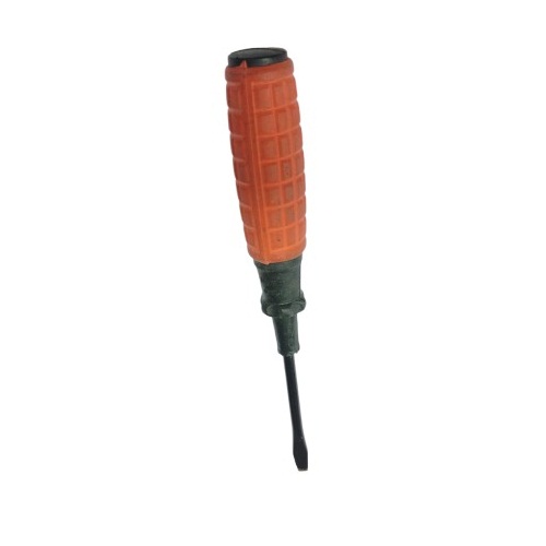 5 × 135mm Slotted Flathead Screwdriver with Ergonomic Soft Grip image 2