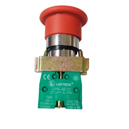 Laptron LAY5-BC4 Push Button Spring Return Switch AC 240V 4A image 1
