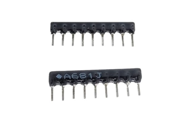 680E - 9 PIN Resistor Network SIP   image 1