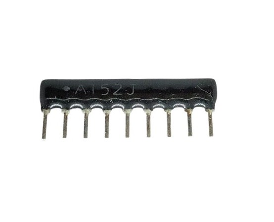 1.5K Ohm 9 PIN  Resistor Network SIP image 1