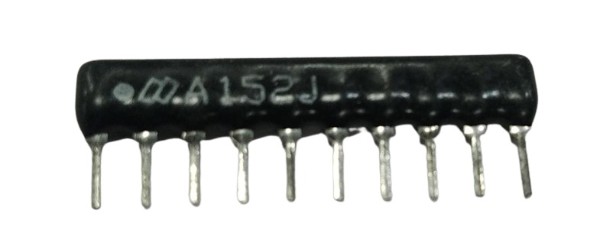 1.5K Ohm 10 PIN Resistor Network SIP image 1