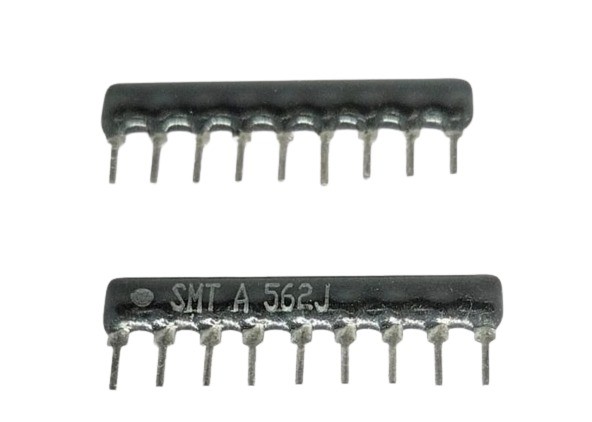 5.6K Ohm 9 PIN Resistor Network SIP image 1