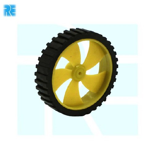 Robotic DC Small 4512 Wheel 4.5cm x 1.2cm image 1