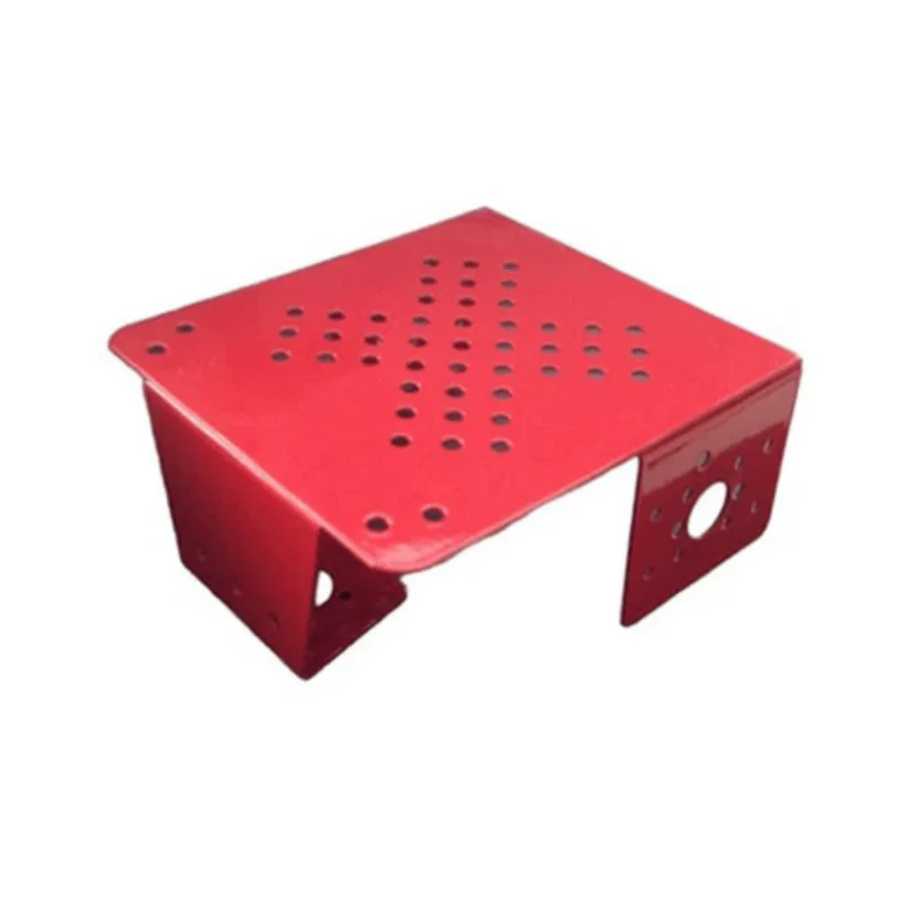 BO Robot Chassis Easy-to-Assemble Small Robot Chassis for DIY Robots - Red (Metal Robot Base Platform) image 2