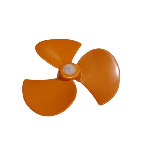 140mm Three Blade Mini Propeller Toy Fan for DC Motor (Lightweight Plastic Propeller for DIY and Robotics Applications) image 1