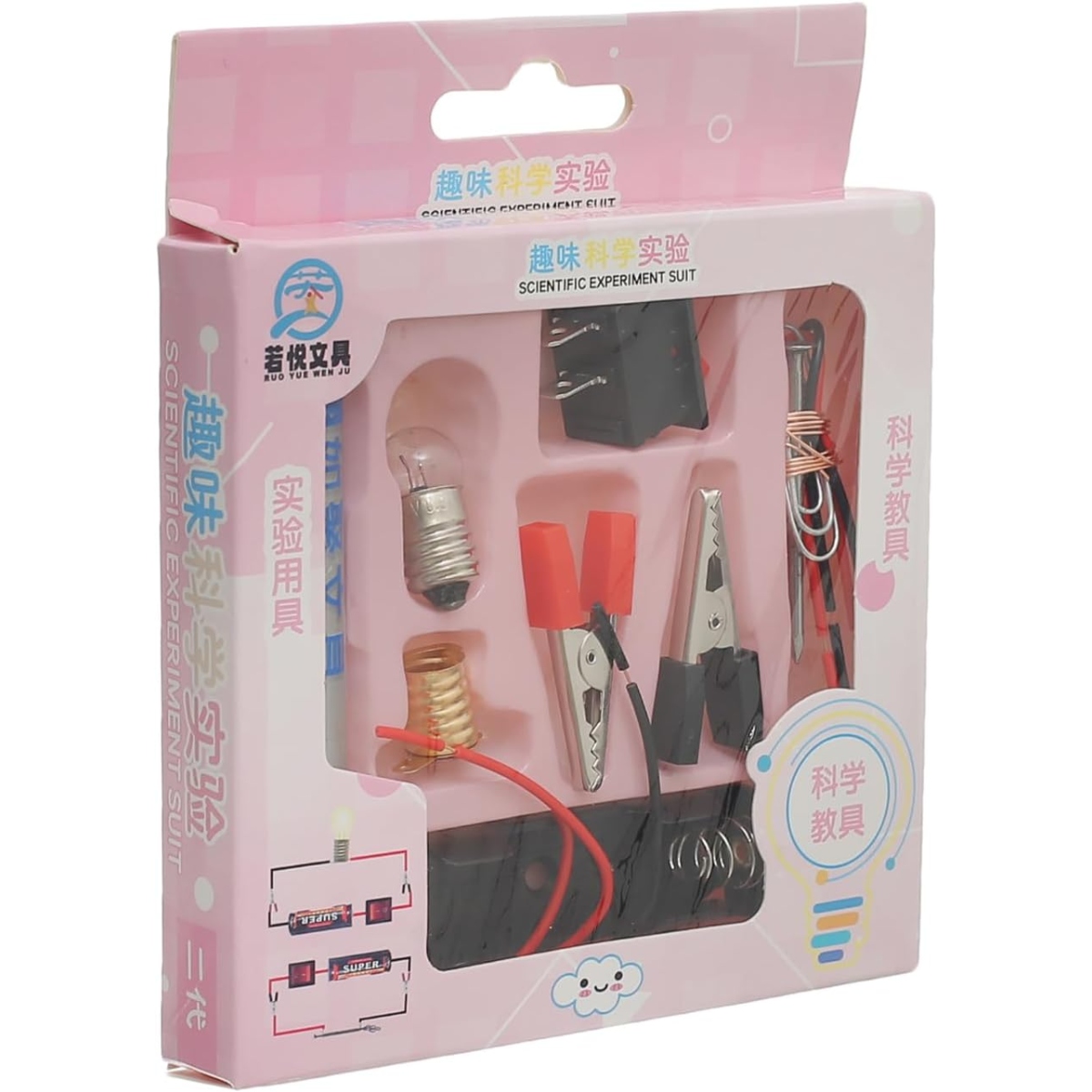 Elmaayergy SY-2001 TL-1 Scientific Experiment Kit for Activities (Electrical Science Experiment Set) image 1