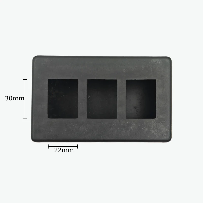 DPDT Switch Box 3 Slots for Remote Control Robot 100 x 65 x 38mm (Robot Control Switch Enclosure) image 1