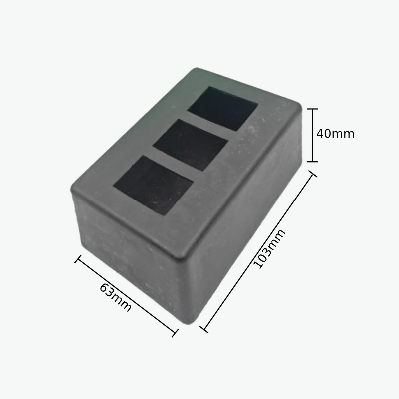 DPDT Switch Box 3 Slots for Remote Control Robot 100 x 65 x 38mm (Robot Control Switch Enclosure) image 5