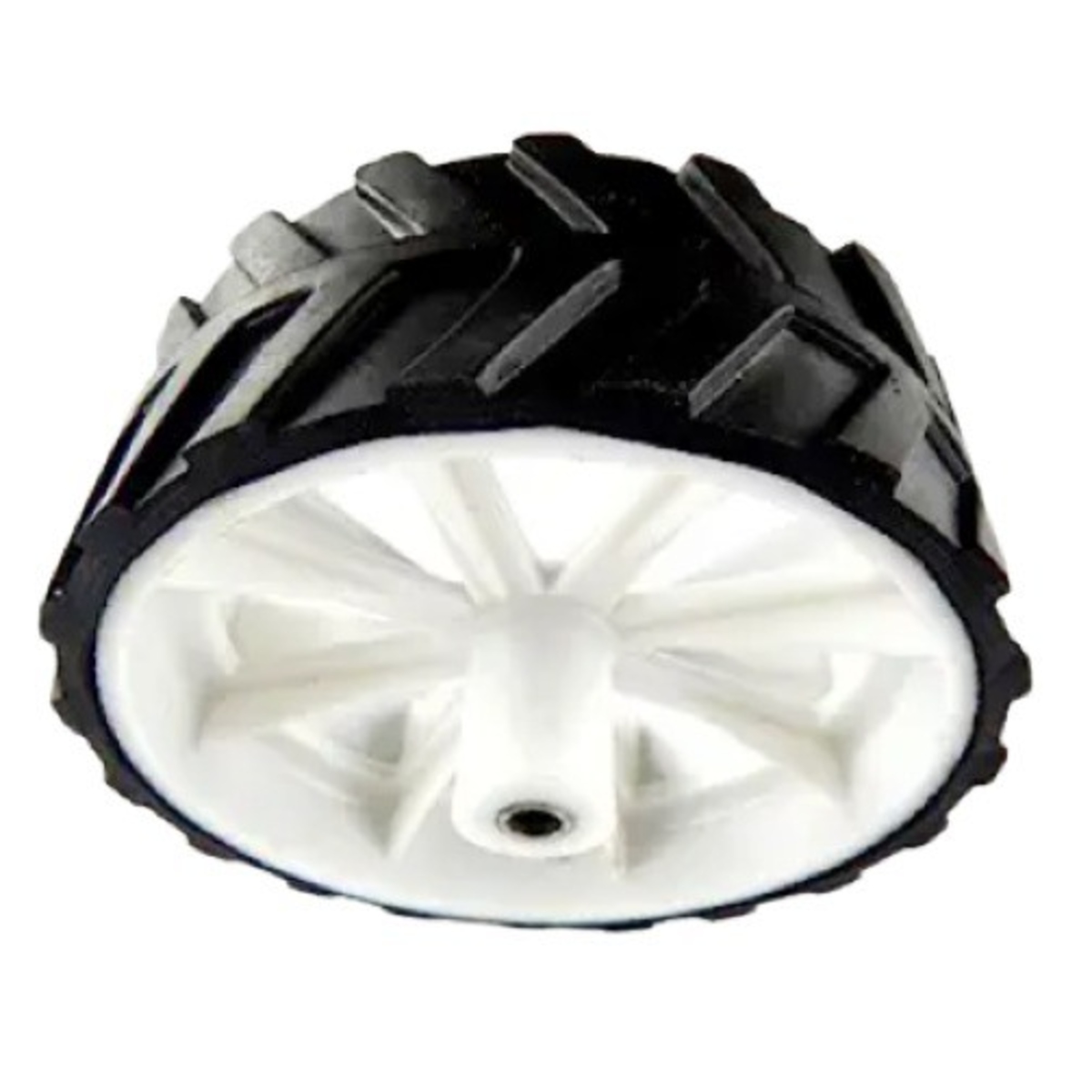 10 x 4cm Robot Wheels for 6mm Shaft Geared DC Motor (Robot Car Wheel for BO and Geared Motors) image 1