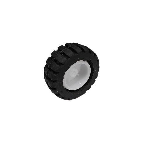 Rubber Wheel Tyre for N20 Gear Motor 43mm image 1