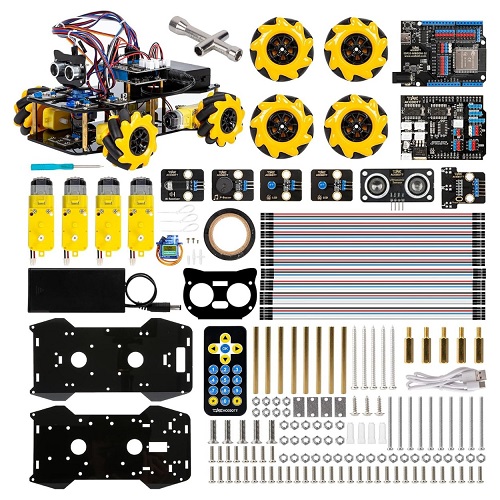 ACEBOTT Smart Car Starter Educational DIY Kit ESP32 Wifi-App Control QD001 image 2