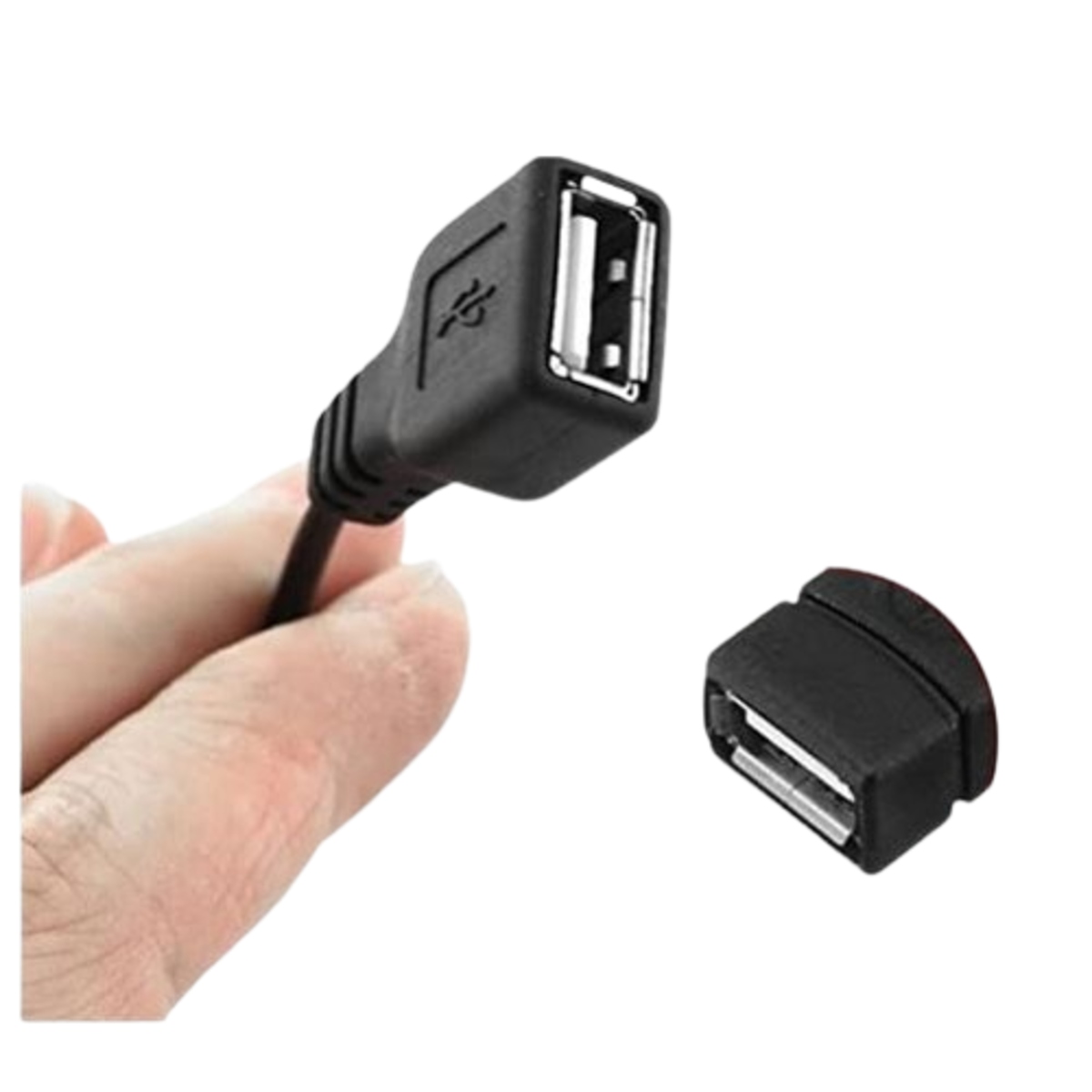 2 x AA Battery Holder Box with USB Female Plug, On-Off Switch and Cover (3V Battery Case) image 4