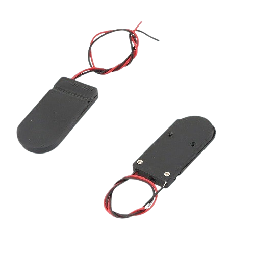 CR2032 3V Battery Holder Case with On-Off Switch (Wire Lead Coin Cell Battery Box) image 2
