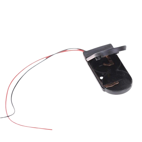 CR2032 3V Battery Holder Case with On-Off Switch (Wire Lead Coin Cell Battery Box) image 3