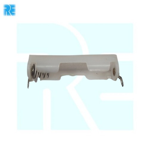 AA Plastic Battery Holder For 1 cell White   image 4