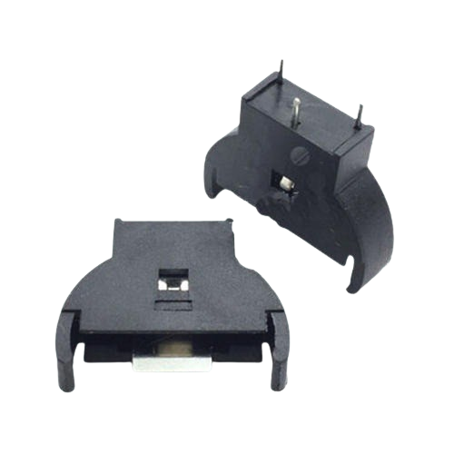 CR2032 3V PCB Mount Vertical Battery Holder (Through-Hole Coin Cell Holder) image 1