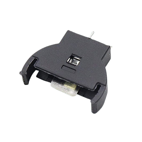 CR2032 3V PCB Mount Vertical Battery Holder (Through-Hole Coin Cell Holder) image 2