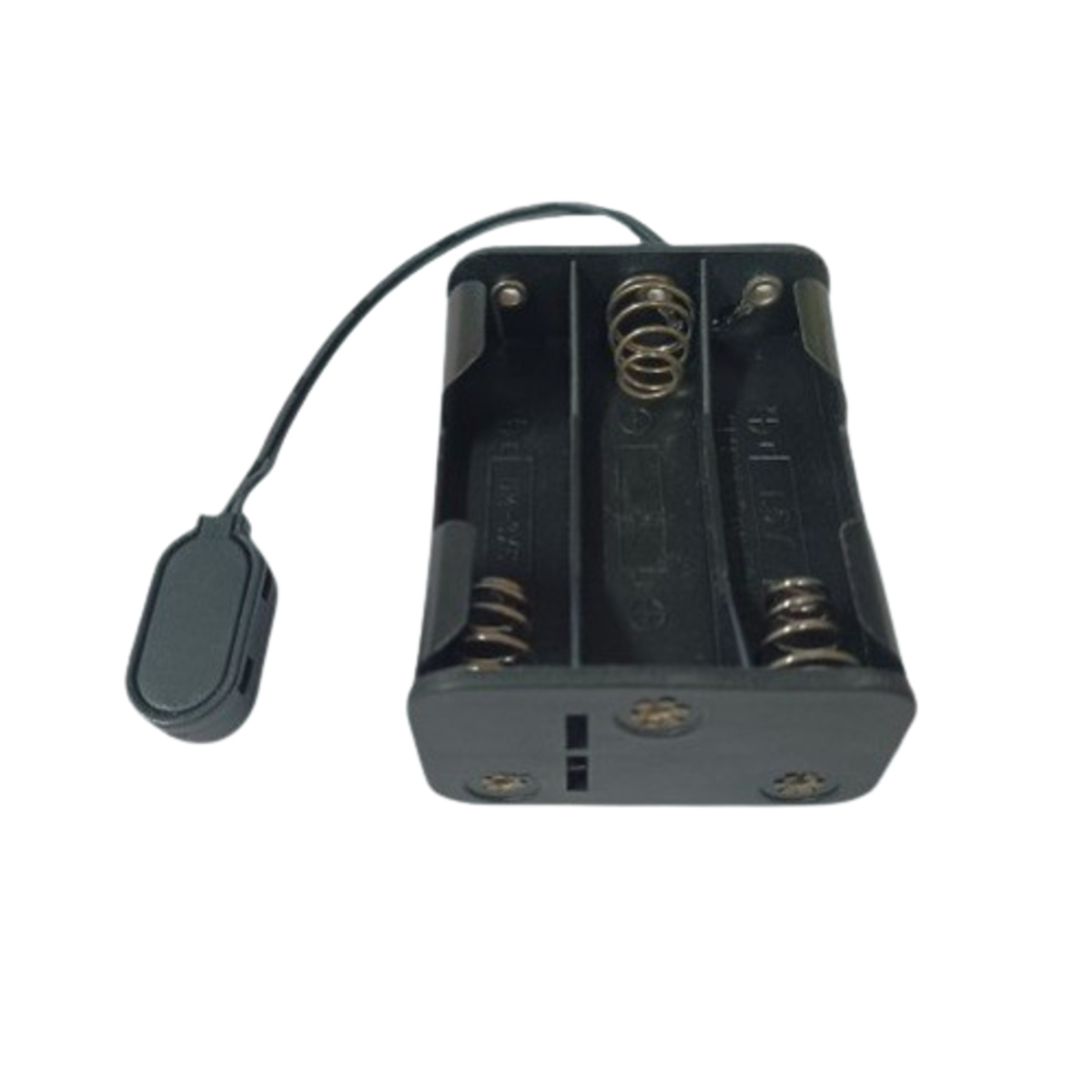 6 x AA 1.5V (9V) Battery Holder Back-to-Back with 9V Snap Cap (Plastic Battery Case) image 4