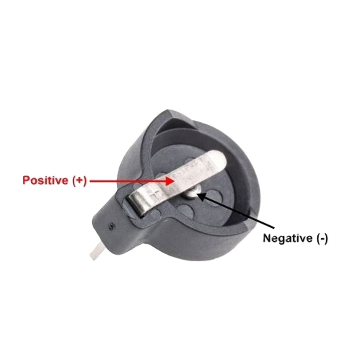 CR1225 / CR1220 Coin Cell Battery Holder (PCB Mount Coin Cell Holder) image 2