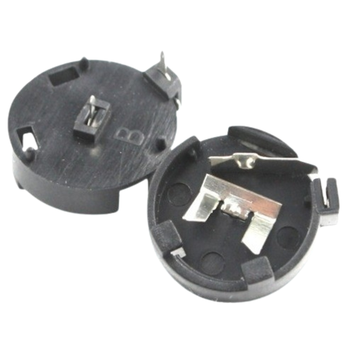 CR1225 / CR1220 Leaf Spring Contact Coin Cell Battery Holder (12mm PCB Mount Holder) image 3
