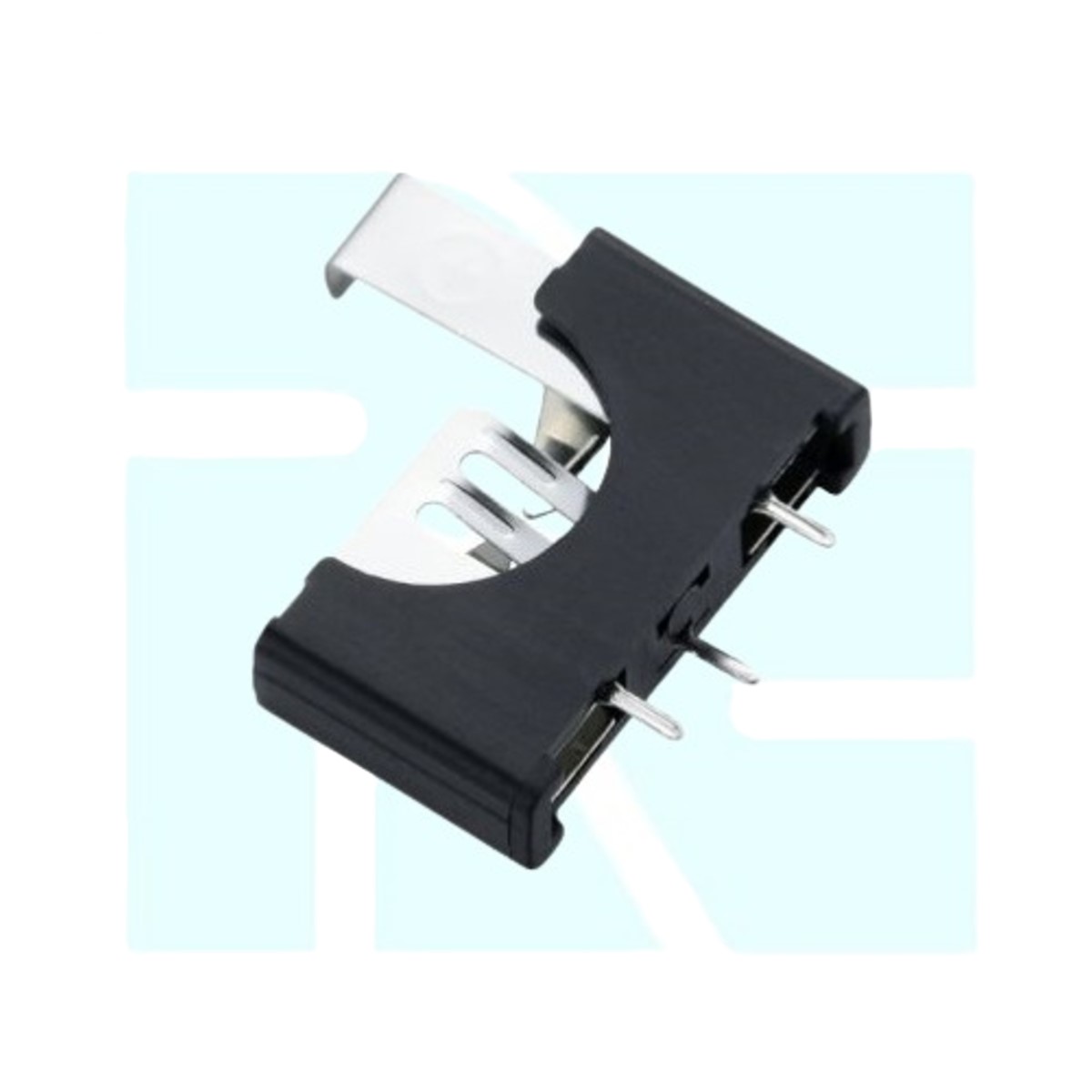 CR2032 3V Vertical PCB Mount Battery Holder (Coin Cell Battery Socket) image 2