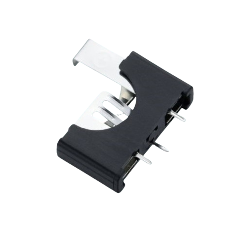 CR2032 3V Vertical PCB Mount Battery Holder (Coin Cell Battery Socket) image 2