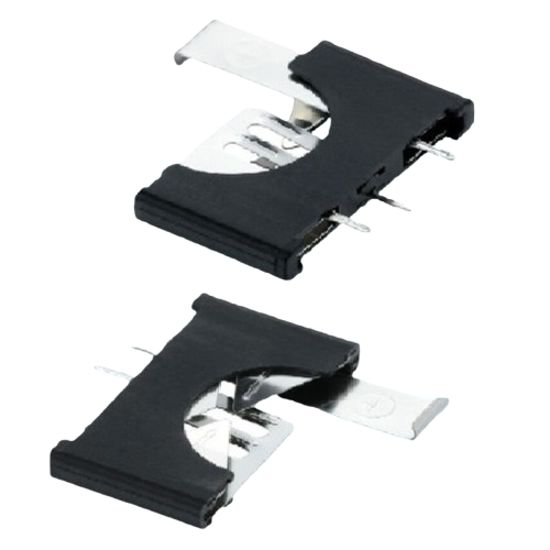 CR2032 3V Vertical PCB Mount Battery Holder (Coin Cell Battery Socket) image 3