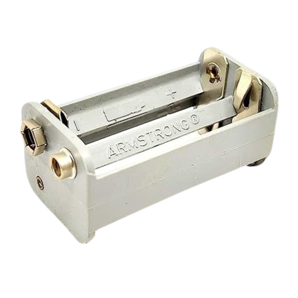 4 x AA Grey Bakelite Battery Holder with 9V Snap Connector (4 Cell Battery Holder) image 2