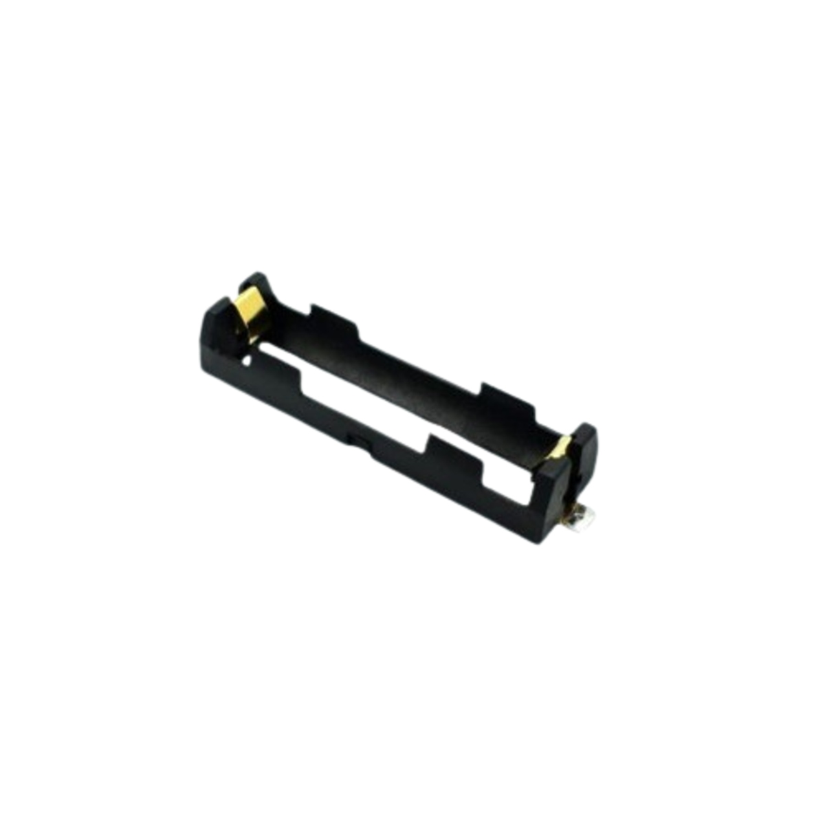 18650 SMD/SMT Single Battery Holder (Gold-Plated PCB Mount Battery Holder)